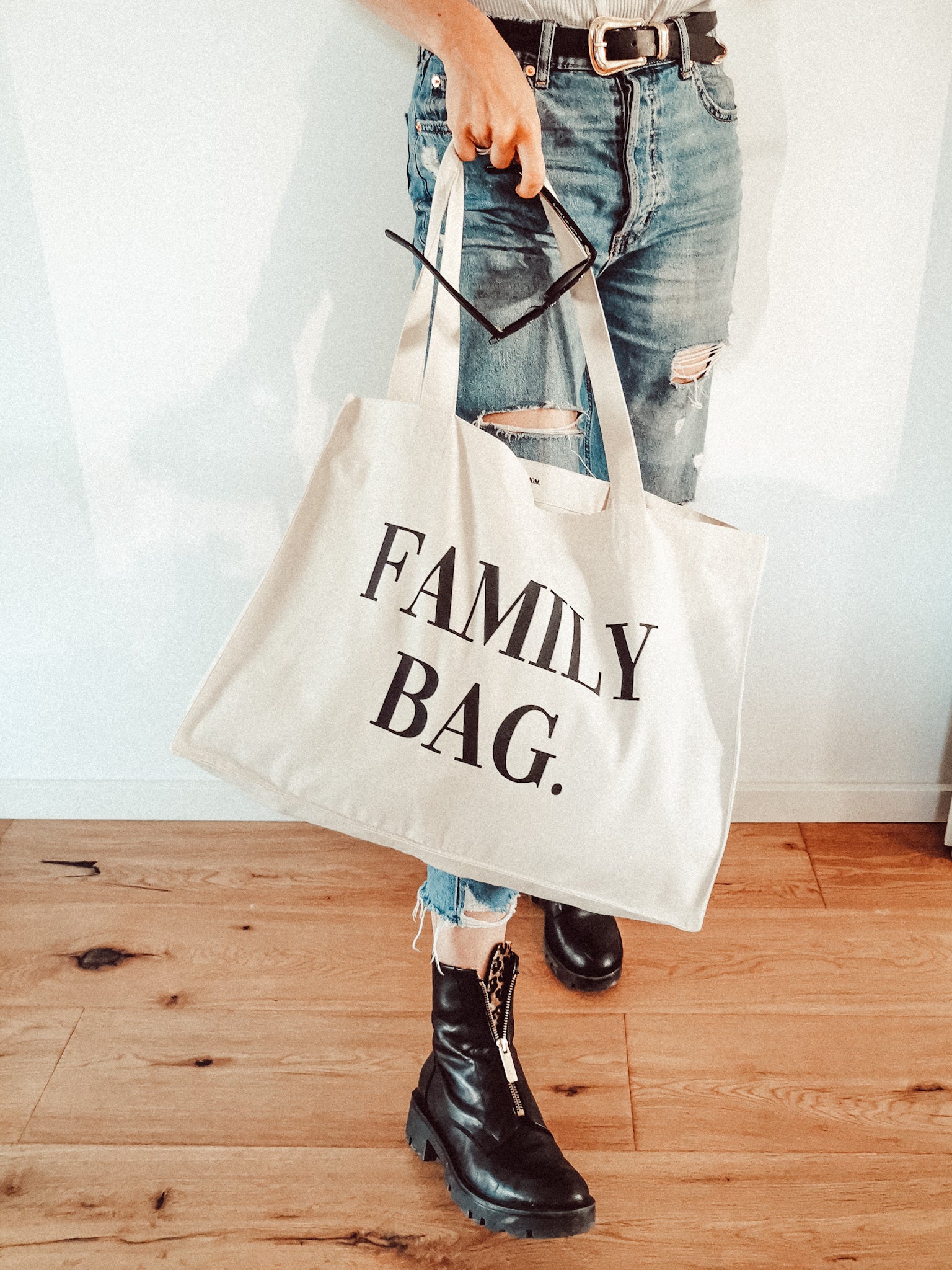 Family- Bag in beige