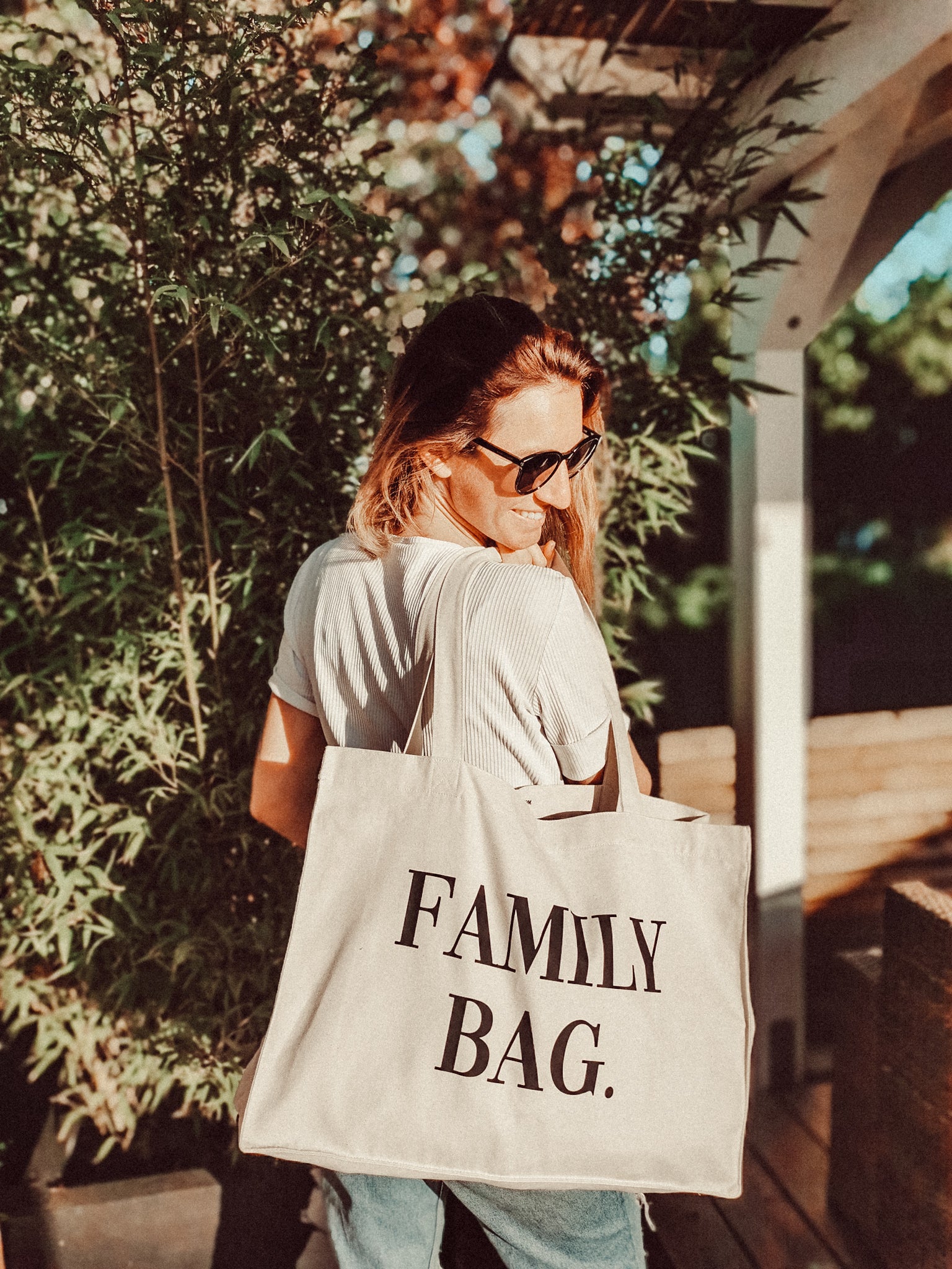 Family- Bag in beige